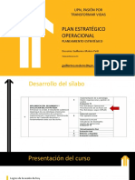 Modulo 10.semana 11.plan Estratégico Operacional. G.Molero