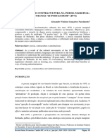 Festa, Drogas e Contracultura Na Poesia Marginal