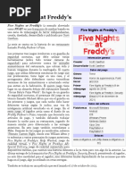 Libros de FNAF en orden y en español | PDF