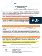 Procedures On Freshmen Registration 2022 For Non-JUPASStudents