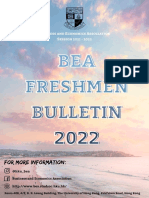 Freshmen Bulletin 2022