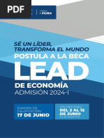 Beca Lead - Economia UDEP