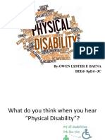 Physical Disability