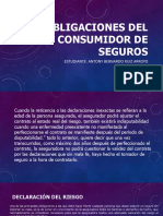 Obligaciones Del Consumidor de Seguros Antony