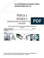 Portafolio de Evidencias Fisica 1 (ETAPA 1) Bachillerato Tecnico