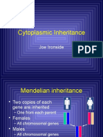 Cytoplasmic Inheritance