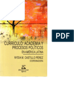 CURRICULO Academia y Procesos Politicos en America Latin