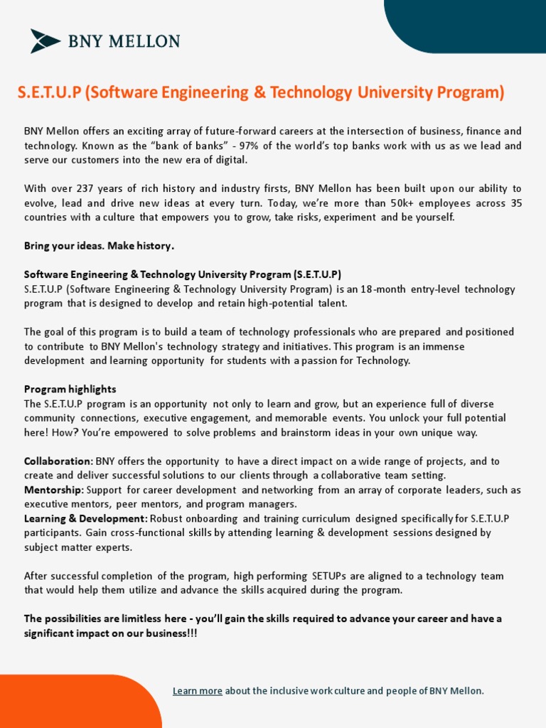 Setup | PDF | Mentorship | Academic Degree