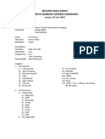 Resume Hasil Rapat 240622