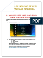Tutorial de Inclusão de VPN Aparelhos Azamerica V - 1