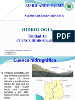 Unidad 1b Hidrologia-Urp - 2022-2