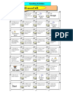 A 45 Second Talk Board Game