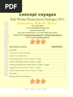 Download Concept Voyages Bali Winter Packages 2011 by Concept Voyages SN65628533 doc pdf