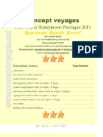 Concept Voyages' Bali Winter Packages 2011