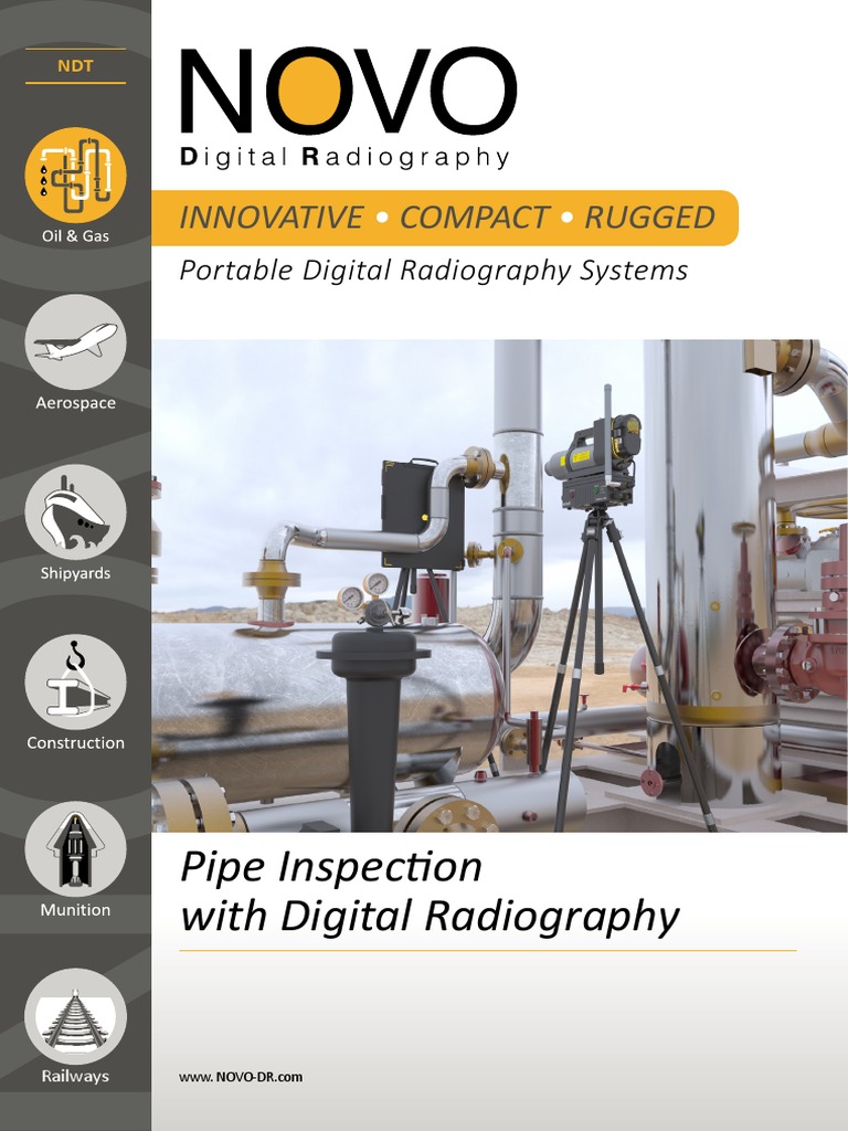 Pipe Inspection With DR PDF Radiography X Ray