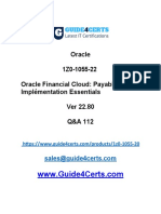 1Z0-1055-22 - Payables Cloud 2022