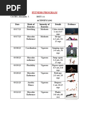 FITNESS PROGRAM