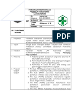 8.1.2.3 SOP Pemantauan Pelksanakan Prosedur Pemeriksaan Lab