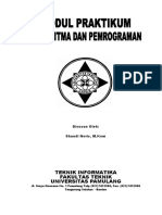 Modul Praktikum Algoritma & Pemrograman