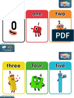611b7d7c37b6550c1ead6f0d T M 32674 Numberblocks 0 20 Number and Word Cards Ver 14