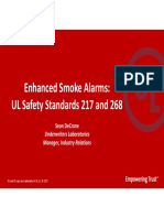UL Safety Standards 217 and 268