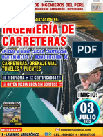 Brochure de Ingeniería de Carreteras - Cip Moyobamba
