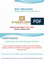 Materi Public Speaking