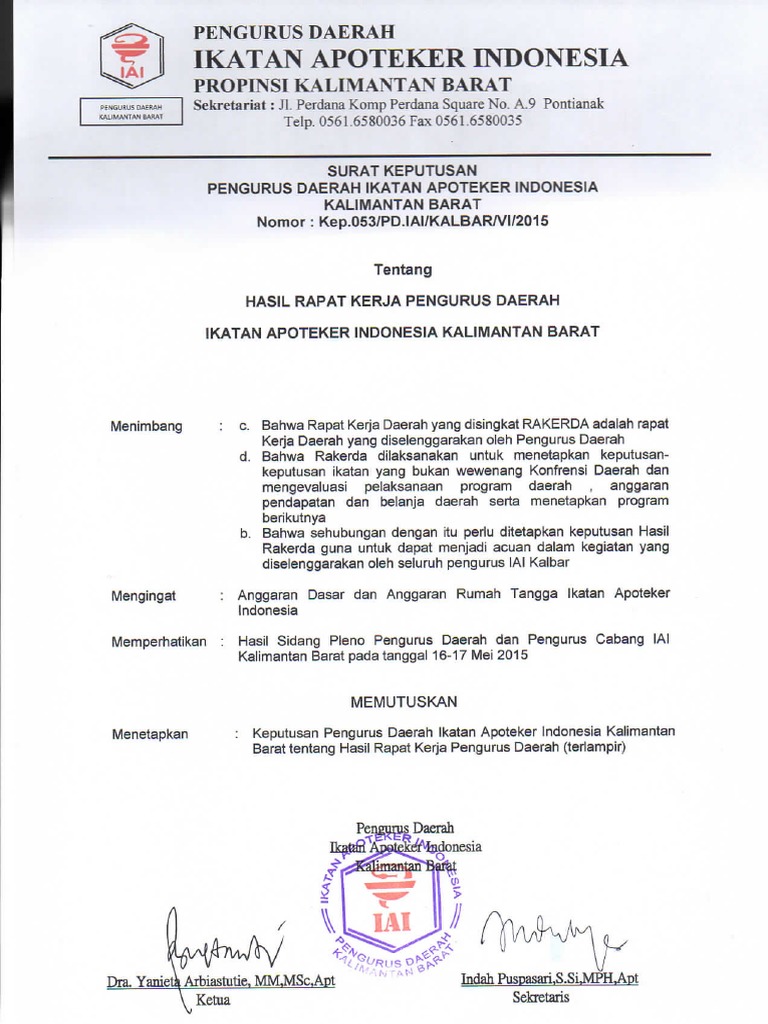 SK Rakerda 2015 | PDF