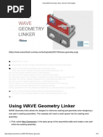 NX WAVE Geometry Linker