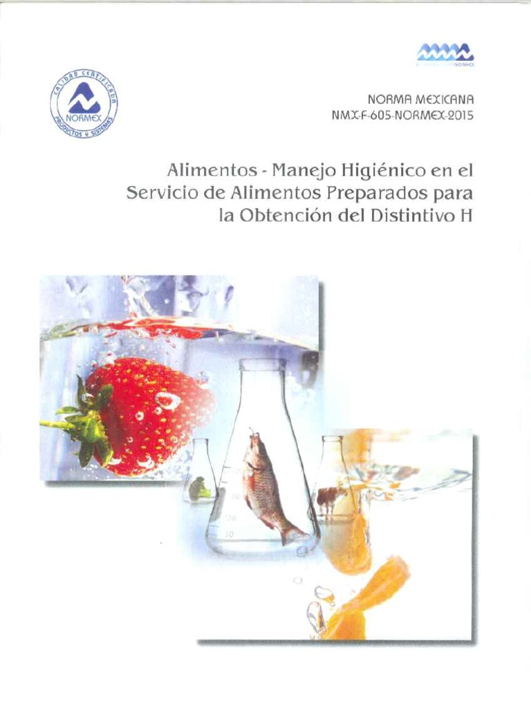 NMX F605 NORMEX 2015 | PDF