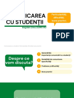 Curs 3 Comunicarea Cu Studenții