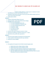 BEE All Modules Important Derivation For External Exam