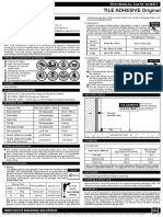 ABC Tile Adhesive Original Technical Data Sheet_2019.cdr