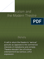 Realism in Theatre PowerPoint 