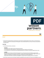 Wilson Partners CF Manager Case Study