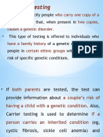 Genetic Testing Hanan