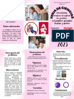 Brochure Marketing Digital Acuarela Rosa y Negro