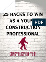 25 Hacks To Win As A Young Construction Professional