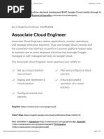 Associate Cloud Engineer Certification - Learn - Google Cloud