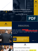 Persiapan Paralegal Dalam Menangani Permasalahan Hukum