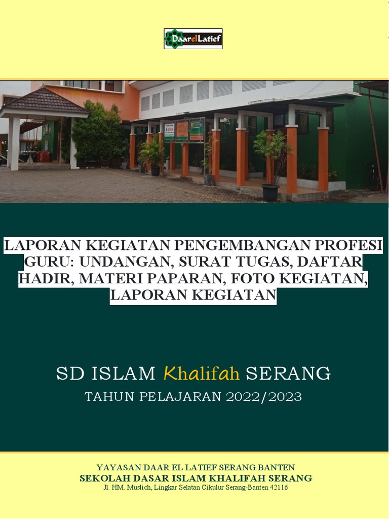 Laporan Pengembangan Profesi Guru Akreditasi | PDF | Karier ...