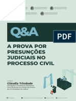 Prova Presuncoes Judiciais Processo Civil