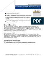Infineon-Component - I2C - LCD - V1.10-Software Module Datasheets-V01 - 02-EN