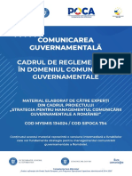 2 - Cadrul de Reglementare in Domeniul Comunicarii Guvernamentale