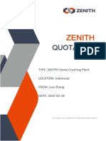 $1150000-ZENITH Quotation of 300TPH Stone Crushing Plant 2022-02-18-1