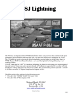 952909-77-Instructions F5E Lightning 1:48