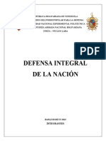 Trabajo Final de Defensa Integral I Presidentes de Venezuela