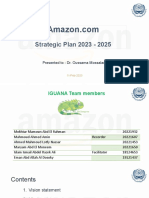 Amazon Strategic Plan 2023-2025