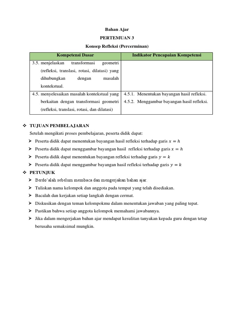 Bahan Ajar Pertemuan 3 | PDF | Metode & Bahan Ajar | Agama & Spiritualitas