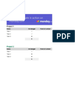 Start Up Budget Template 2